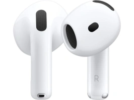 (NEW) Apple AirPods 4 Wireless Earbuds, Bluetooth Headphones, Personalized Spatial Audio, Sweat and Water Resistant, USB-C Charging Case, H2 Chip, Up to 30 Hours of Battery Life, Effortless Setup for iPhone