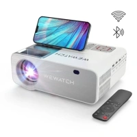 5G Wifi Projector with Bluetooth Native 1080P Projector, 350 ANSI 15000L Full HD Projector Supported 4K , LCD Technology Home Theater