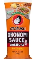 Otafuku Okonomi Sauce, Vegan Japanese Topping for Okonomiyaki Pancakes (17.6 Ounces)