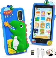 Kids Toys Smart Phone, 3.97" Touchscreen HD Dual Camera Kids Toys Phone, Toddler Learning Toys with Games Music Player for Girls Boys Age 3+ Christmas Birthday Gifts