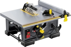 Upstreman Work M1 Pro Portable Table Saw, 13Amp Compact Tablesaw 5700RPM, 8.25" Table Saw w/24T Blade, Dust Collector, Onboard Carrying Handle Easy to Carry, Adjustable Cut Depth and Angle, for DIY