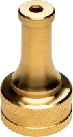 Rain Bird HENZLB2JET Brass Garden Hose Nozzle, 2" High Pressure Jet Sprayer for Watering Plants, Washing Cars, Cleaning Driveway, Watering Lawn & Garden, Cleaning Windows, Watering Hanging Baskets