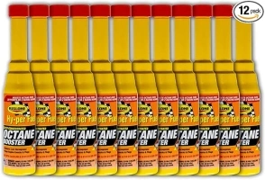 Rislone 4747-12PK Super Concentrated Octane Booster, 6. Fluid_Ounces, 12 Pack , yellow