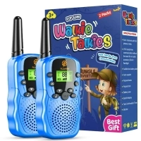 Walkie Talkies for Kids, 2 Way Radio, 3 KM Long Range Toy for Boys Girls 3-15 Year Old, Birthday Gifts for 3 4 5 6 7 8 9 Year Old Boys Girls