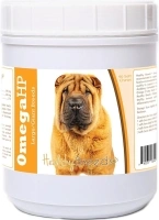 Healthy Breeds Chinese Shar Pei Omega HP Fatty Acid Skin and Coat Support Soft Chews 90 Count