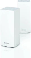 Linksys MX8000 Mesh WiFi Router - AX4000 WiFi 6 Router - Velop Tri-Band WiFi Mesh Router - WiFi 6 Mesh Computer Routers For Wireless Internet - Internet Router - Connect 80+ Devices, 5,400 Sq Ft, 2-Pk