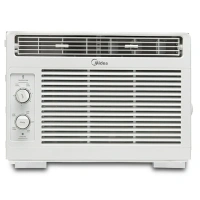 Midea 5,000 BTU 150 Sq ft Mechanical Window Air Conditioner, White, MAW05M1WWT, New