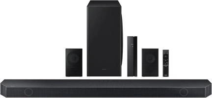 SAMSUNG HW-Q910D 9.1.2 ch Soundbar w/Dolby Audio, Surround Sound Expansion, Adaptive Sound, Wireless Subwoofer, 2024