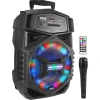 Pyle Pro PPHP1264A 12" 2-Way 1000W Portable Bluetooth PA Speaker with Light Show