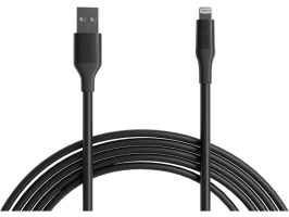 AmazonBasics USB-A to Lightning ABS MFi Certified Charging Cable - 10,000 Bend Lifespan