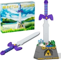 Master Sword Building Sets, Miniature Hyrule Castle Building Blocks from BOTW, Creative Construction and Decorative Building Toy Present for Kids Aged 6+ (378 Pcs)