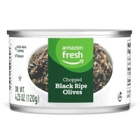 Amazon Fresh, Chopped Black Olives, 4.25 Oz