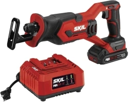 SKIL 20V Compact Reciprocating Saw Includes 2.0Ah PWR CORE 20 Lithium Battery and Charger - RS582902