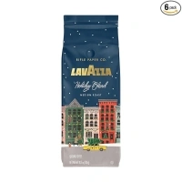 Lavazza + Rifle Paper Co. Holiday Blend Ground Coffee Medium Roast 10.5 oz. (Pack of 6)