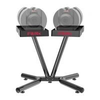 FitRx SmartRack Dumbbell Stand, Dumbbell Rack and Kettlebell Weight Rack Stand for Home Gym