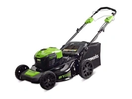 Greenworks 40V 21 inch Self-Propelled Cordless Lawn Mower, Battery Not Included MO40L02