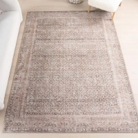 nuLOOM Hillstone Collection 2x8 Area Rug, Traditional Vintage Distressed Medallion, Thick and Soft, Durable Non-Shedding Low Pile Poly/Jute Blend, Easy to Clean, Living Room, Bedroom