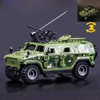 Armored Vehicle Building Block Military Vehicle Building Toy for Age 6 7 8 9 10 11 12+, 2 in 1 Styles Army Brick Truck, Military Car Model Toys Gifts for Boys