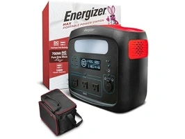 Energizer IX60301G 960W MAX Portable Power Station, LiFePO4 (LFP), 110V/700W Pure Sine Wave AC Outlet, USB-C PD 100W, w/Case, LED, Outdoor, Home Emergency, Power Outage, RV, Camping, CPAP