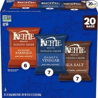 Kettle Brand Potato Chips Variety Pack, 1 Oz, 20 Ct