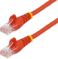 StarTech.com 6 ft. (1.8 m) Cat5e Ethernet Cable - Power Over Ethernet - Snagless - Red - Ethernet Network Cable (45PATCH6RD)