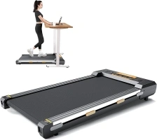 Walking Pad Treadmill with Incline Under Desk Treadmill, 2 in 1 Portable Compact Treadmill for Home with Remote Control, LCD Display, Small Walking Jogging Machine