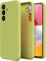 HAII Slim Liquid Silicone Case for Galaxy A54, with Scratch-Resistant Microfiber Lining Anti-Slip and Shock Absorption Soft Silicone Protective Case for Samsung Galaxy A54 5G 2023 (YellowGreen)