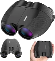 20x25 High Powered Binoculars for Adults and Kids, Compact HD Waterproof Binoculars with BAK4 Prism FMC Lenses for Bird Watching, Sightseeing, and Outdoor Activities