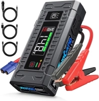 JQ3500 Portable Jump Starter, 3500A 12V Car Battery Booster Pack for Upto 10.0L Gas or 8.5L Diesel Engines, Jumper and Jump Box with 100W Two Way Fast Charge, 36 Months Ultra-Long Standby