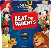 Beat The Parents Disney Edition Board Game, Kids vs. Parents Family Board Games, Fun Games, Family Games, Disney Gifts, Games for Kids Ages 8+