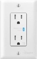 Rocketfish™Rocketfish™ - 2-Outlet In-Wall Surge Protector - WhiteModel:RF-HTS120W22SKU:6517578