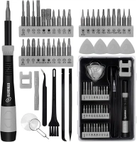 STREBITO Small Screwdriver Set 43 in 1 Precision Screwdriver Set with Torx T6 T8 T9 T10, Pentalobe P5 P2, Tri Wing Y00, Mini Tool Kit for Electronic, PC, MacBook, Phone, PS5, Ring, Eye Glasses Repair