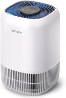 POMORON Air Purifiers for Bedroom Home, Air Filter Cleaner with Fragrance Sponge, HEPA Filter for Smoke, Allergies, Pollen, Pet Dander, Odor, Dust, Portable Air Purifier for Bedroom Office Desktop