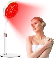 Shyineyou Red Light Therapy for Face, 660nm Red Light Lamp, 140 LED Red Light for Body with Base at Home/Office