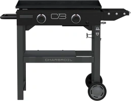 Charbroil® 28" Performance Series™ Propane Gas Griddle with Cart 2 Burner Flat Top Grill, Black 463459924