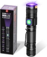 DARKBEAM UV 395nm Flashlight USB Rechargeable, Wood