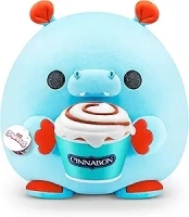 (Cinnabon) Hippo Super Sized 14 inch Plush by ZURU, Ultra Soft Plush, Collectible Plush with Real Licensed Brands, Stuffed Animal