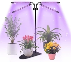 Shyineyou Grows Lights for Indoor Plants Full Spectrum, Plant Light for Indoor Plant with 3/9/12H Timer, 3 Switch Modes, Dimmable Plant Grow Light