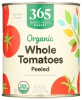 365 by Whole Foods Market, Tomatoes Whole Peeled Organic, 28 Ounce