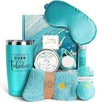 Birthday Gifts for Women, Unique Gift Ideas Relaxing Spa Gift Basket Set Christmas Gifts for Friendship Mom Sister Best Friend Wife Coworker Teacher Nurse Women Who Have Everything