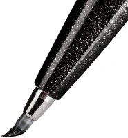 Pentel Fude Touch Sign Pen, Black, Felt Pen Like Brush Stroke (SES15C-A)