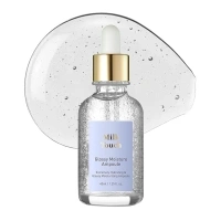 MILKTOUCH Glossy Moisture Ampoule for Face | Niacinamide Serum Facial Moisturizer for Dry Skin | Face Moisturizing Serum for All Skin Types | Hydrating Face Serum Ampoule Korean Skin Care (40 ml)