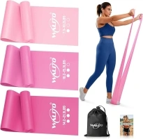 WALITO Resistance Bands for Working Out, Exercise Bands for Women and Men, Workout Bands for Physical Therapy, Stretch, Recovery, Pilates, Rehab, Strength Training and Home Gym