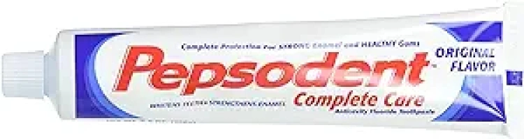 Pepsodent Complete Care Anticavity Fluoride Toothpaste, Original, 5.5 Ounce (Pack of 6)