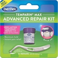 DenTek Temparin Max Advanced Dental Repair Kit, 13+ Repairs