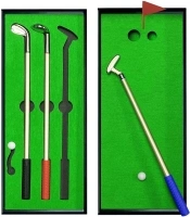 Golf Pen Set & Mini Desktop Golf Putting Green Game for Dad, Mom, Men, Women, Boss, Coworker, Teen Boys on - Fun Office Desk Toys and Unique Christmas Stocking Stuffers