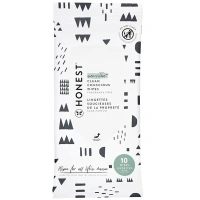 The Honest Company Clean Conscious Unscented Wipes | Over 99% Water, Compostable, Plant-Based, Baby Wipes | Hypoallergenic for Sensitive Skin, EWG Verified | Pattern Play, 10 Count