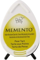 Tsukineko Memento Dew Drop Fade Resistant Inkpad of All Kinds, Pear Tart