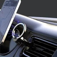 Magnetic Phone Holder Car Mount for iPhone 14, Black