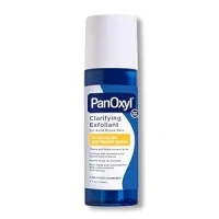 PanOxyl Clarifying Exfoliant with 2% Salicylic Acid, BHA Liquid Exfoliant for Face, Unclogs and Minimizes Appearance of Pores, Blue Algae & Antioxidants Help Calm Redness, For Acne Prone Skin, 4 fl oz